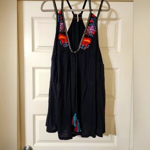 Free people lovers Cove Embroidered dress Medium